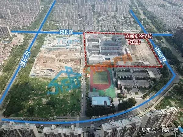 新建实验中学项目效果图,实验中学新工地