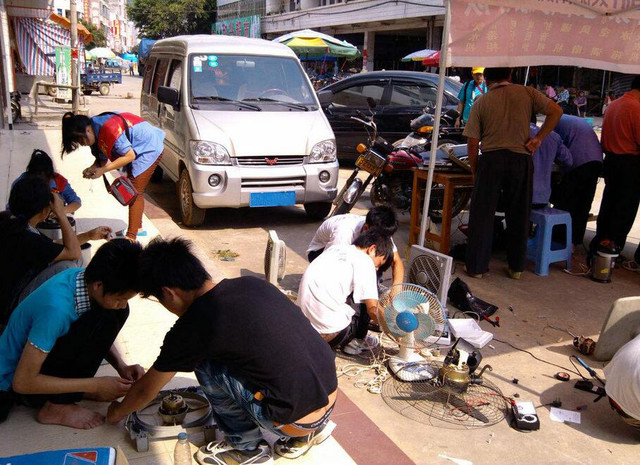 旧家电回收赚钱吗,旧家电回收实拍