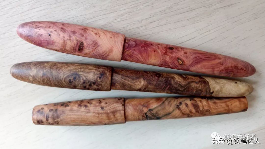 高级木制钢笔私人订制,手工定制木杆钢笔