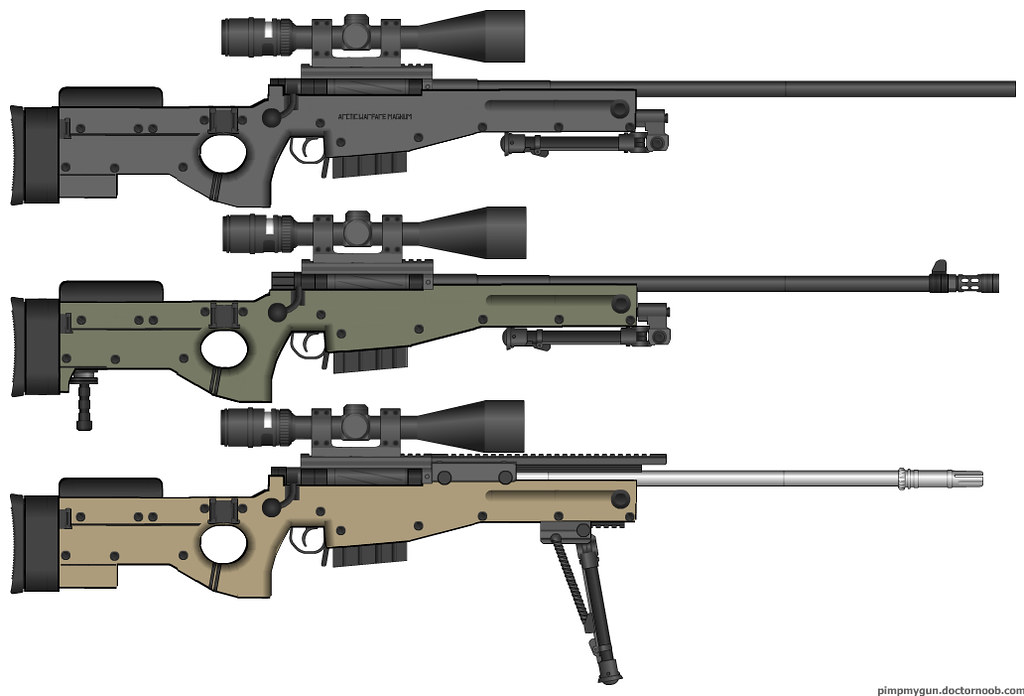 世界上最厉害的五种狙击枪awm,awm狙击步枪最远狙杀纪录