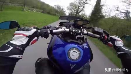 雅马哈mt09暴力驾驶大片,西装暴徒雅马哈mt09