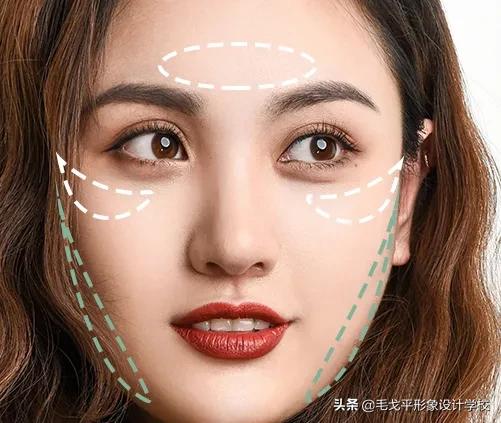 梨形脸万能化妆公式,适合任何脸型的化妆教程