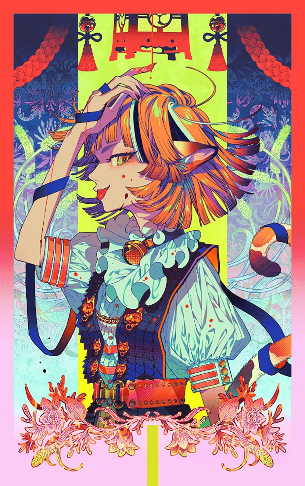 作品画面风格清新独特令人欣赏,史上最惊艳的构图作品