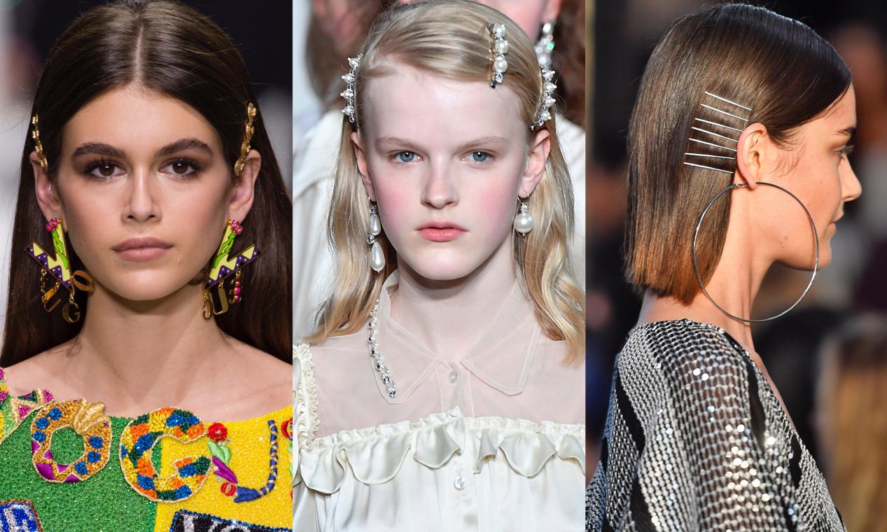 理发店发夹,发夹大号一字夹理发店专用