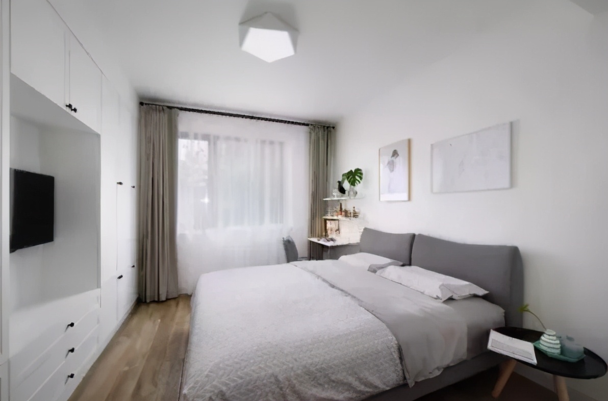 140平方米户型做什么电视墙好看,电视墙与入户门斜对面户型设计