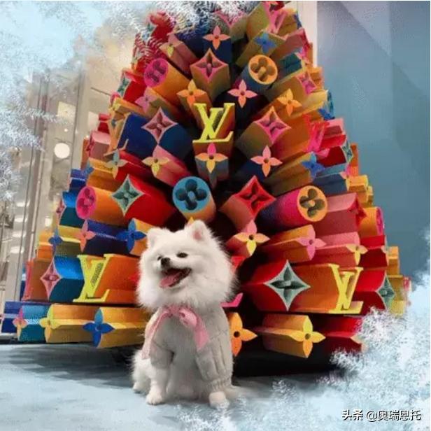 lv圣诞限定款白色,LV2019款圣诞款拼色包