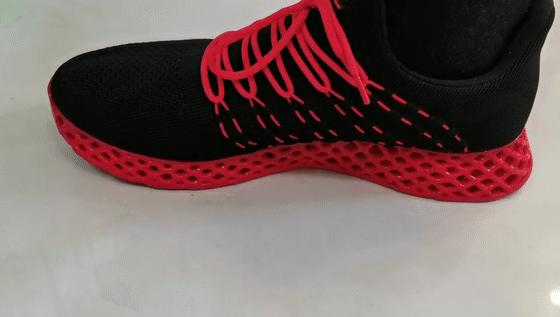 3d打印运动鞋耐克,阿迪3d打印跑鞋
