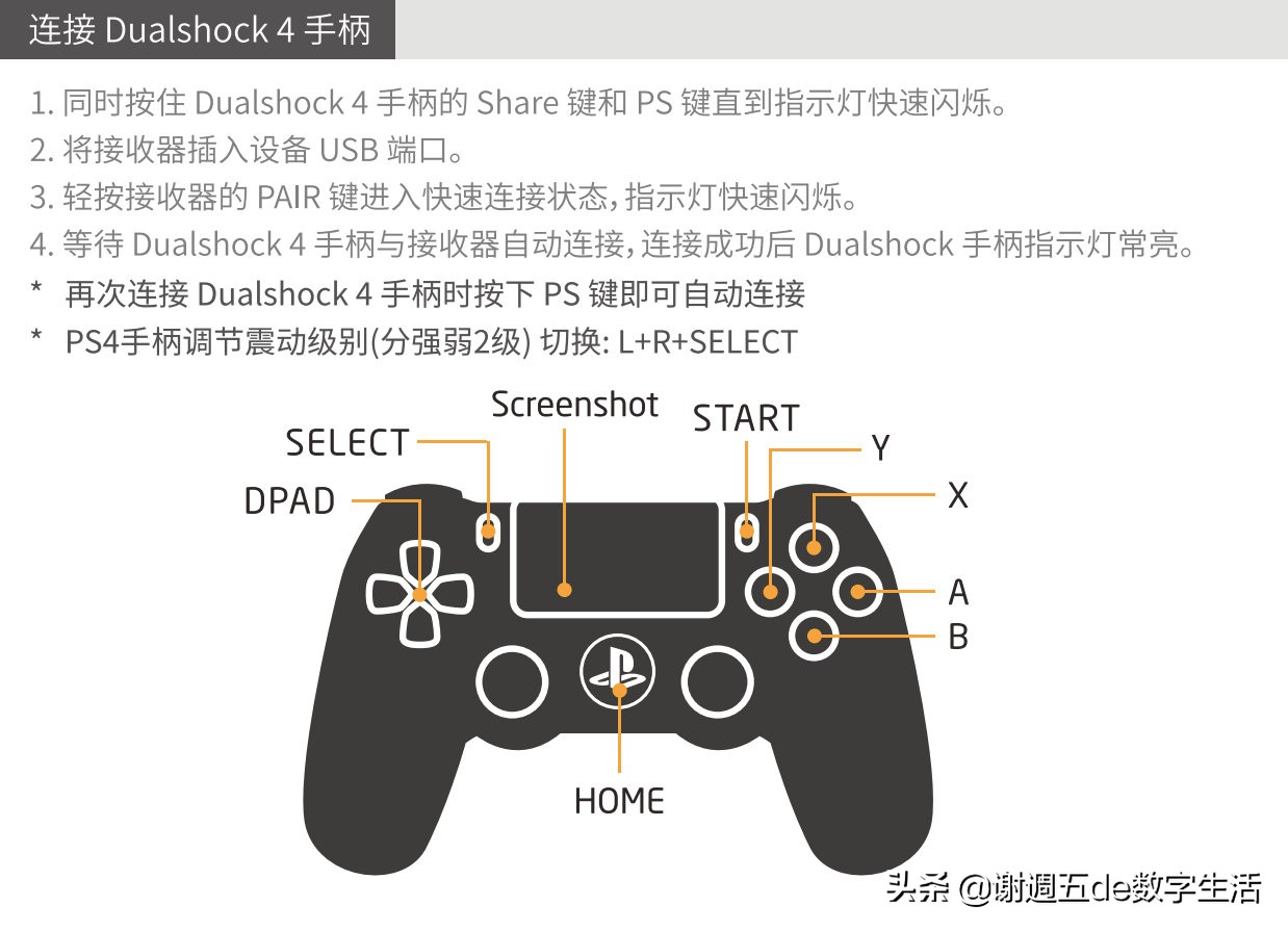 ps4手柄连接switch不借助接收器,怎么把ps4手柄转换为xbox