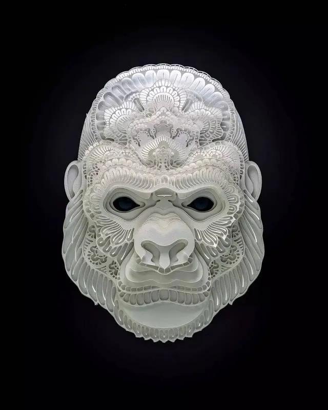 叹为观纸折纸作品,最近超火的纸手工