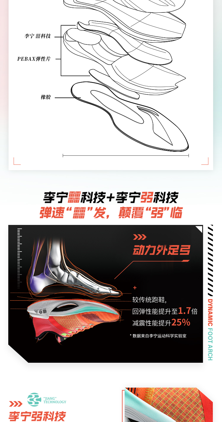 李宁䨻系列黑科技跑鞋夏,李宁跑鞋绝影新款