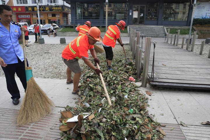玉环民兵抗洪救灾,玉环市紧急救援