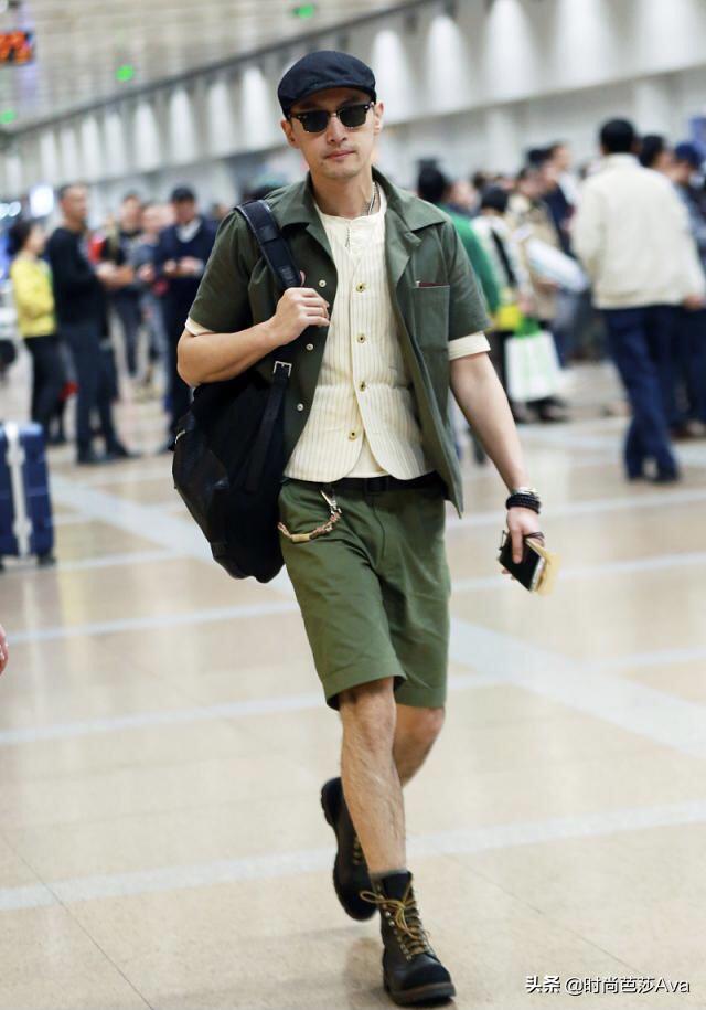 胡歌留胡渣穿西装,胡歌变身胡渣男