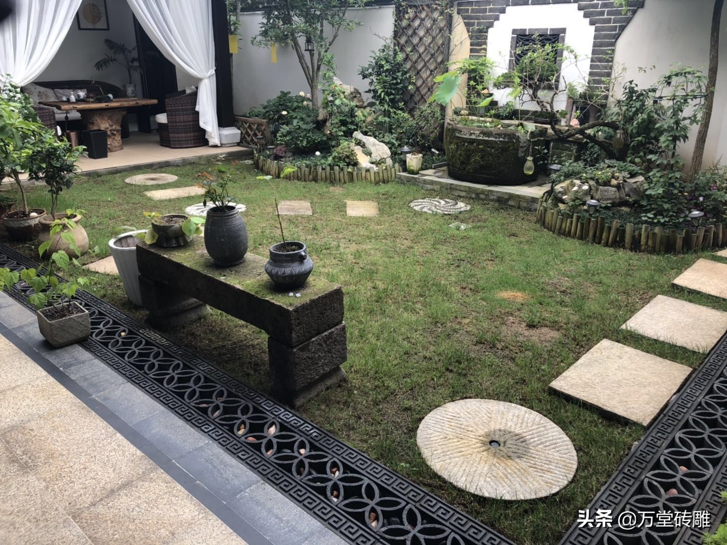 如果你有一栋别墅,别墅小院的舒适生活