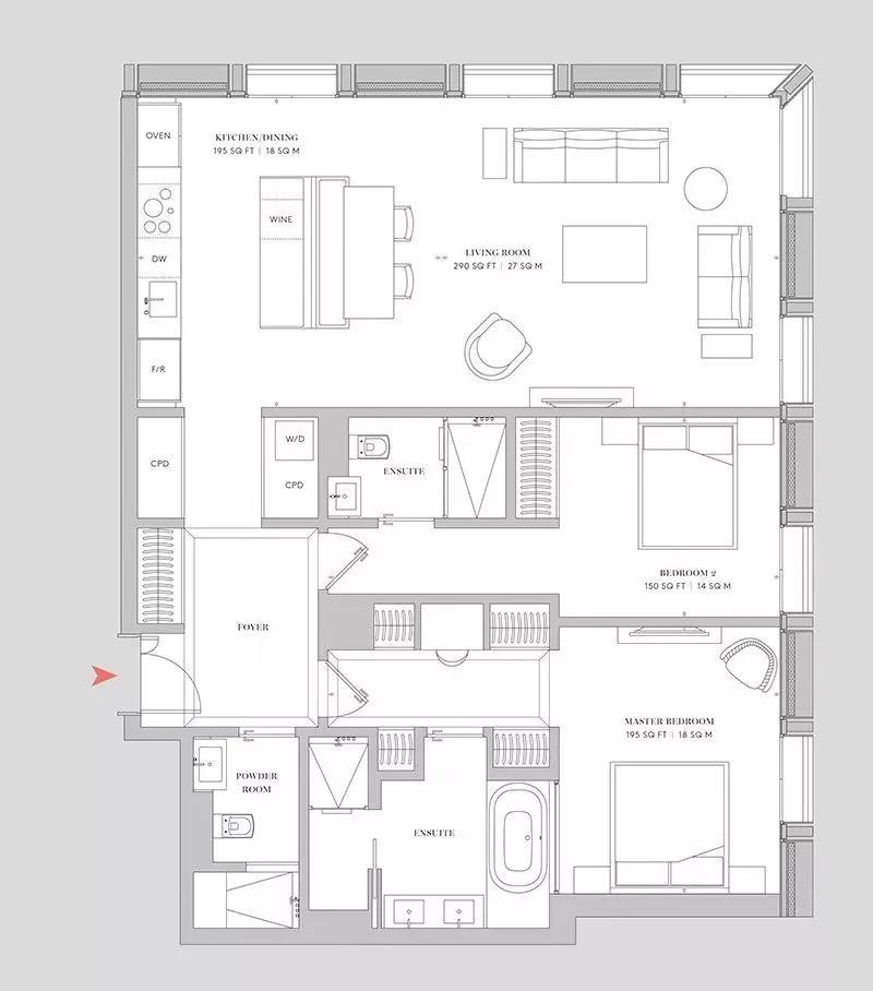 伦敦梅菲尔大平层,伦敦梅菲尔联排别墅