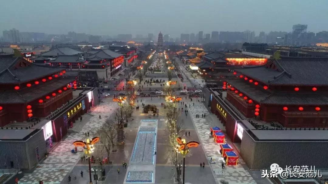 大唐不夜城照片精修,大唐不夜城图片美景实拍