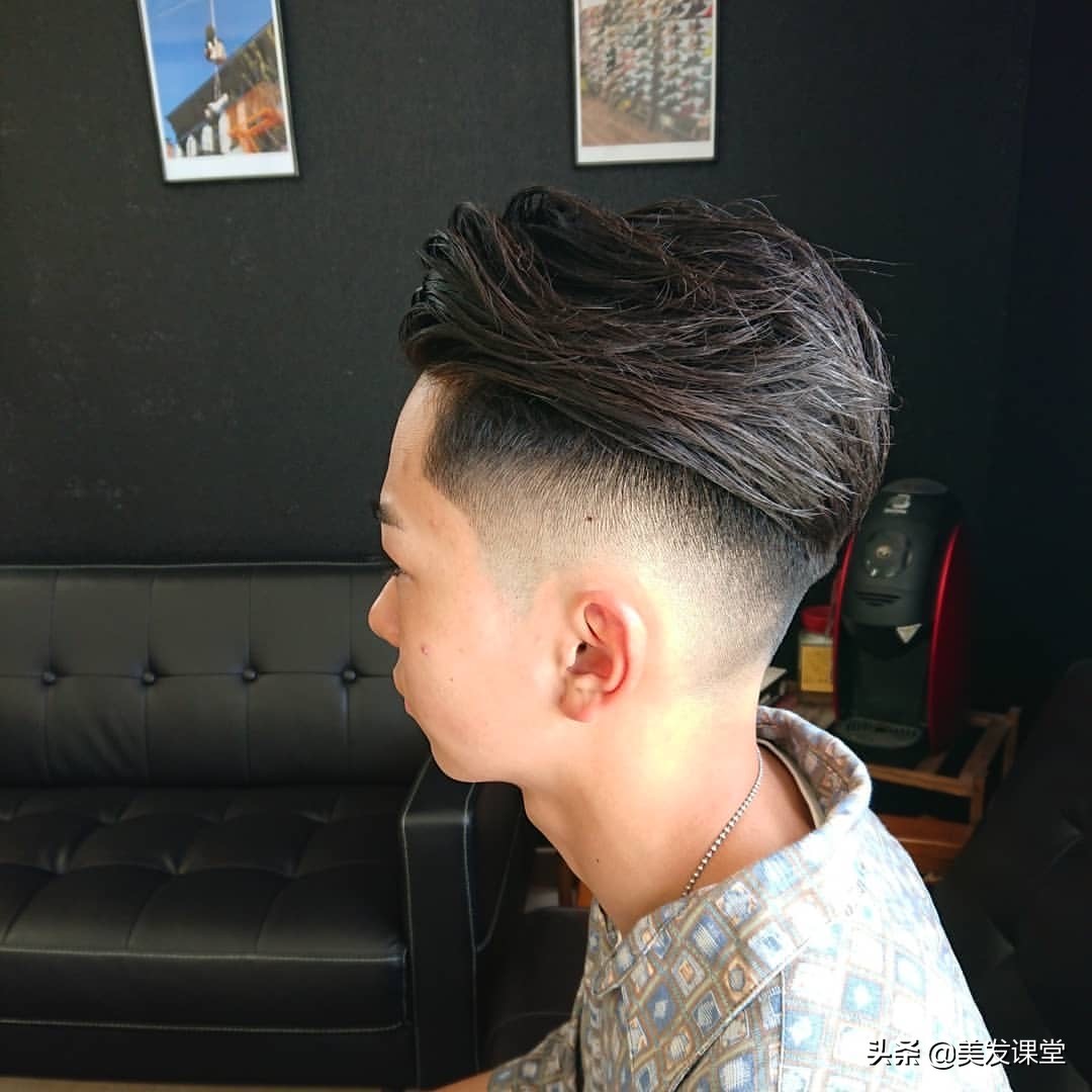 渐变铲青理发视频教程,渐变铲青