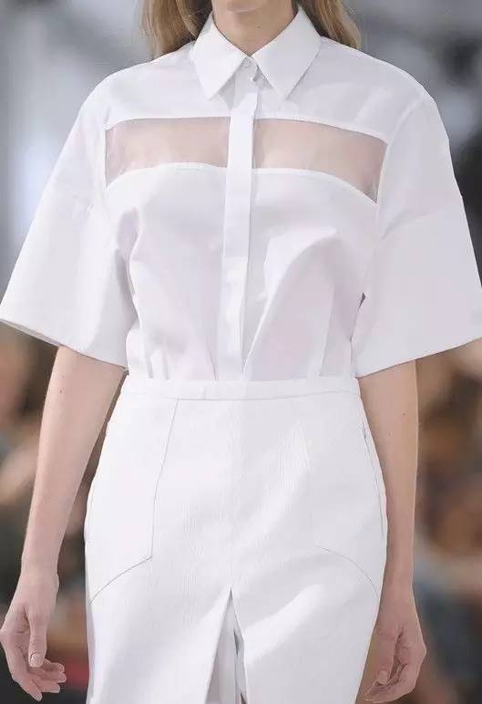 衬衫多种百变穿搭,衬衫改造创意服装设计