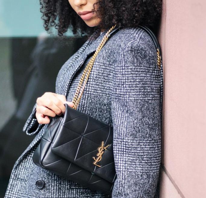 saintlaurent经典的吸烟装造型,saintlaurent最新爆款精品包