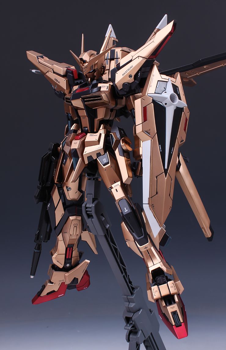 佳作：瘦脸神技，黄金拂晓高达改造