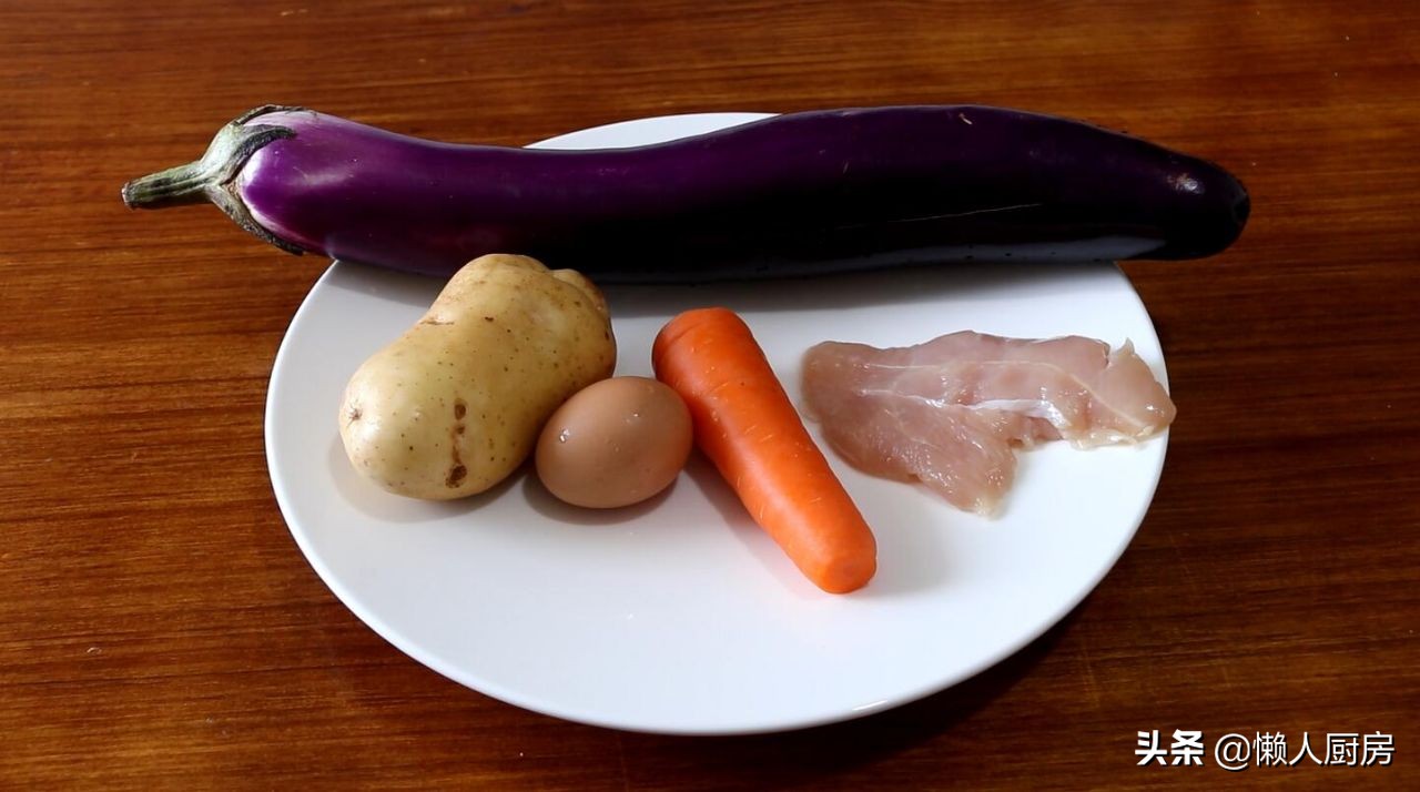 茄饼不加肉的做法,茄饼不用炸