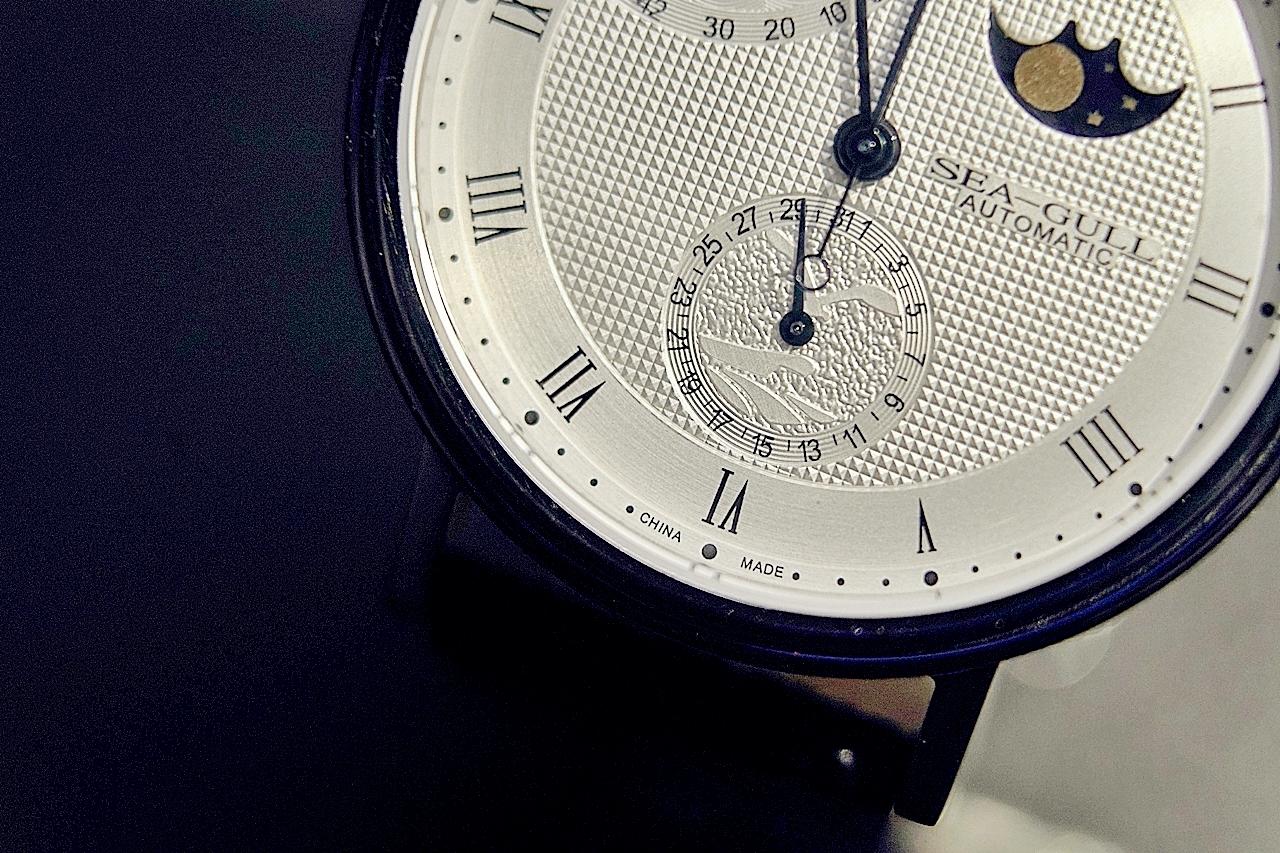 年轻人的第1枚手表,海鸥月相手表6092和天梭力洛克