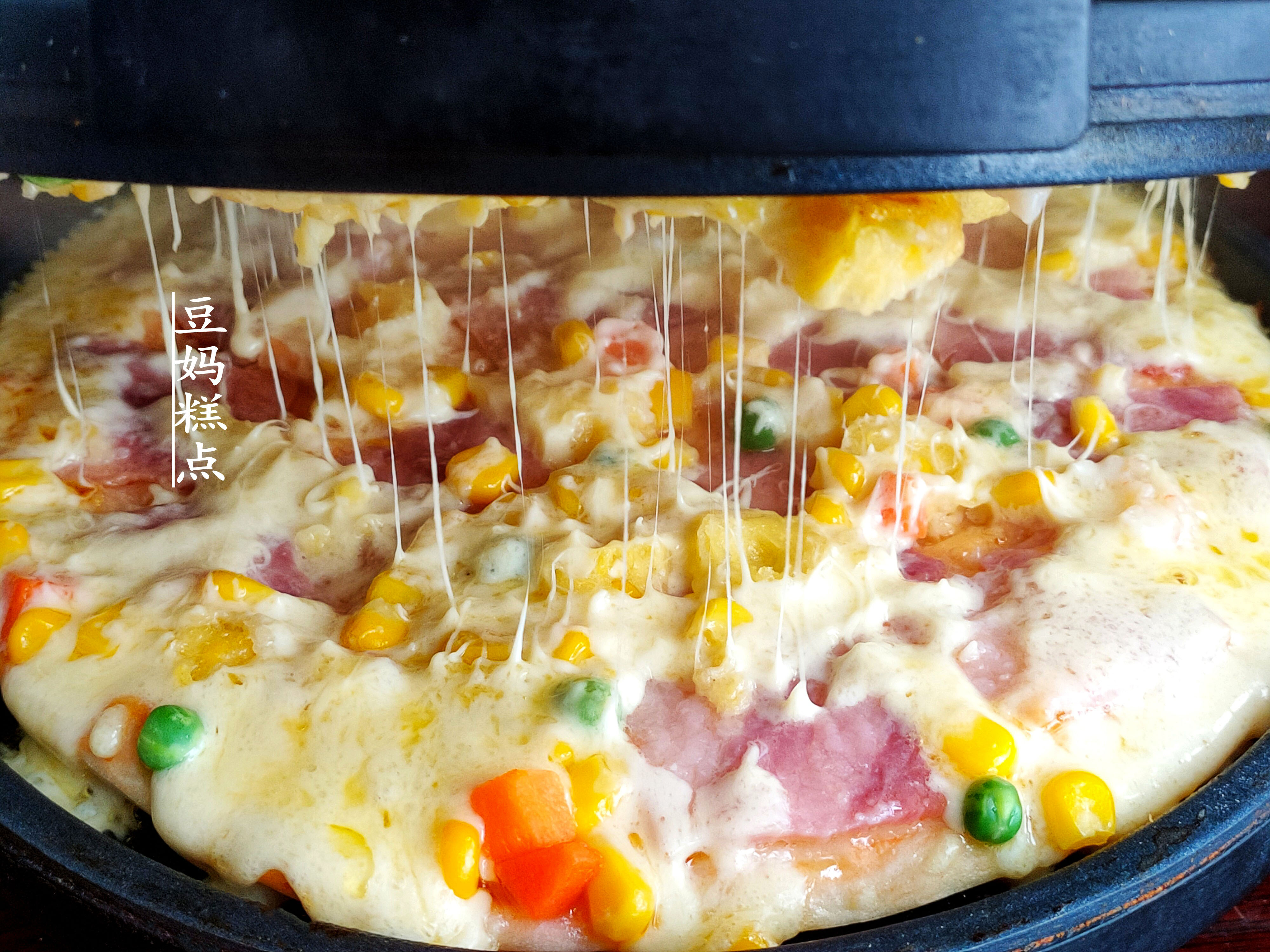 水果披萨怎么做好吃又简单视频,空气炸锅做水果披萨的家常做法