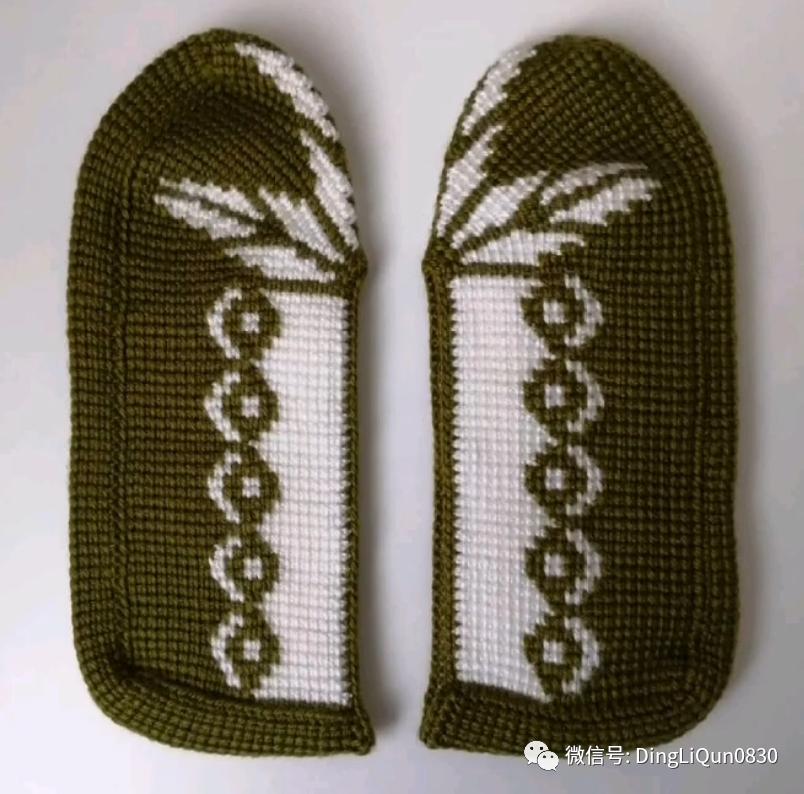 波西米亚风手工编织鞋子,针织作品50款