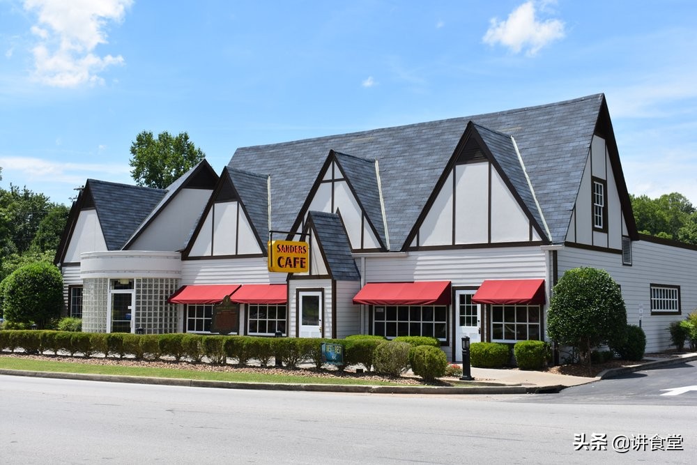 肯德基叔叔和肯德基爷爷,原来肯德基爷爷是这样的