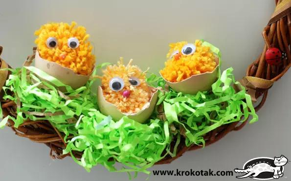 复活节兔子手工外发,复活节兔子彩蛋做手工