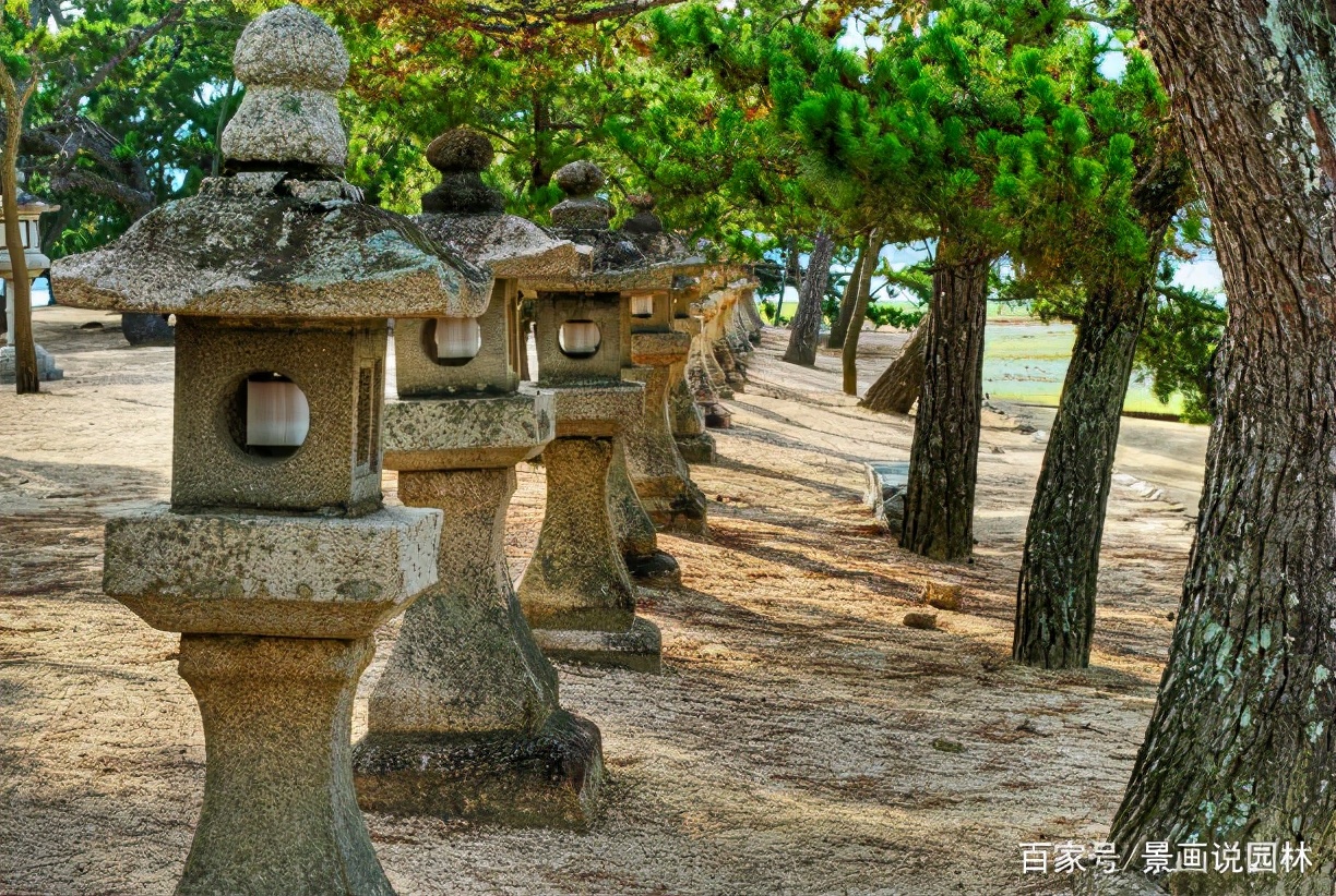 日式景观庭院枯山水经典设计,正宗日本枯山水庭院设计