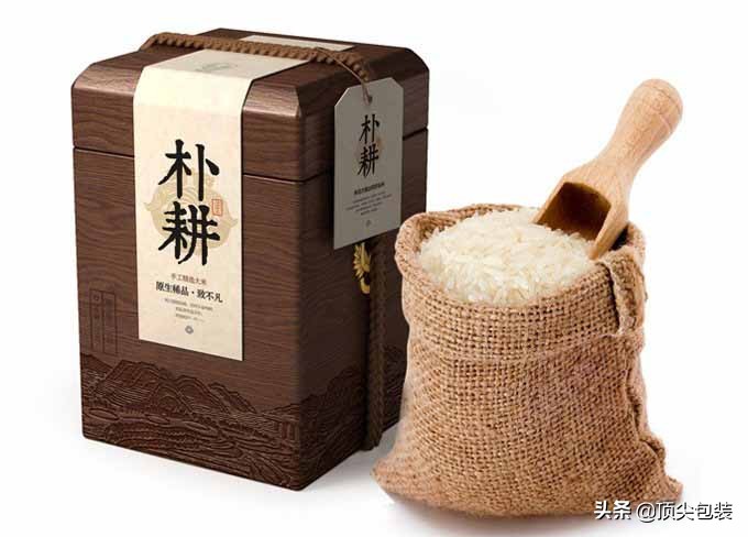最新款大米包装设计,高端大米包装设计大全