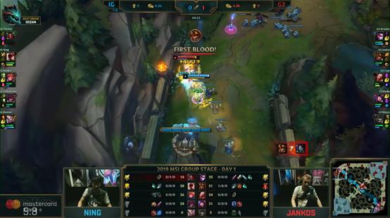 ig打赢g2主播反应,ig零封g2rng反应