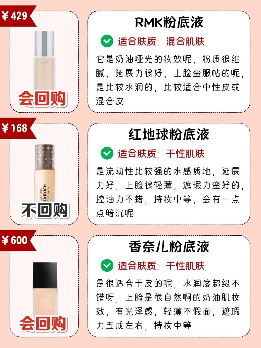 粉底液推荐公认干皮好用的粉底液,粉底液推荐公认好用平价混油皮