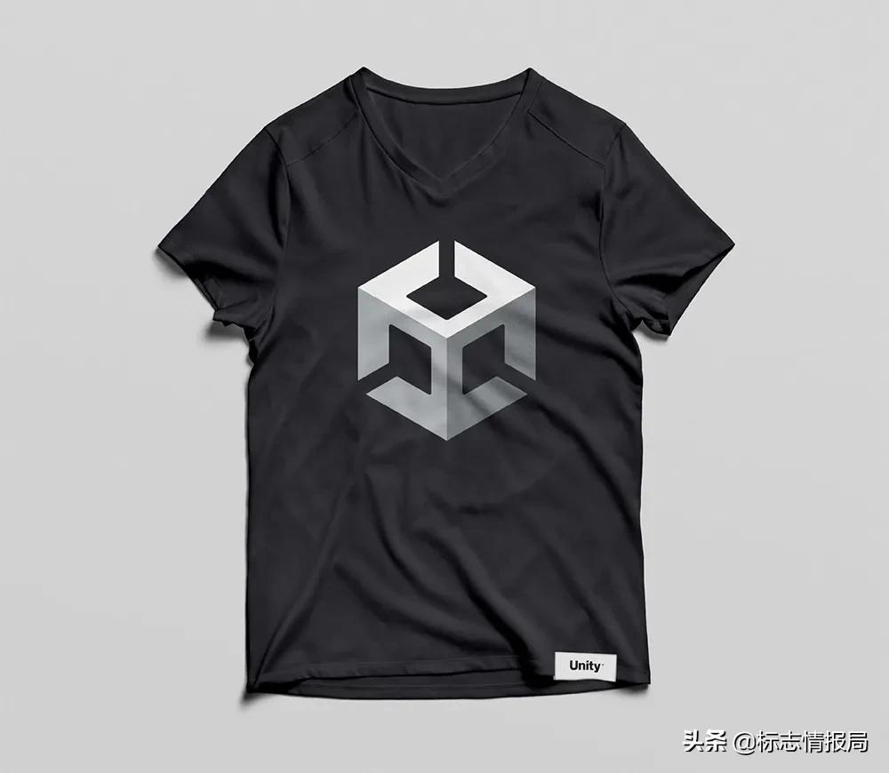 unity的logo,3d统一发光字logo