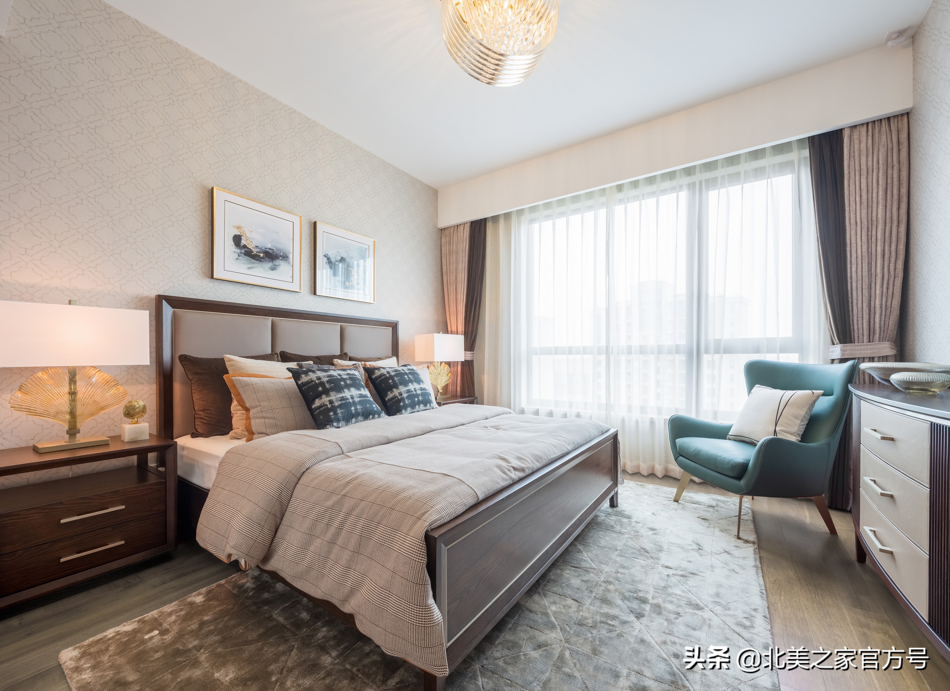 遇见最美的家|233㎡现代美式，精致入画