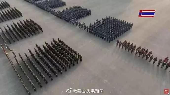 泰国阅兵全场回放,泰国建军阅兵