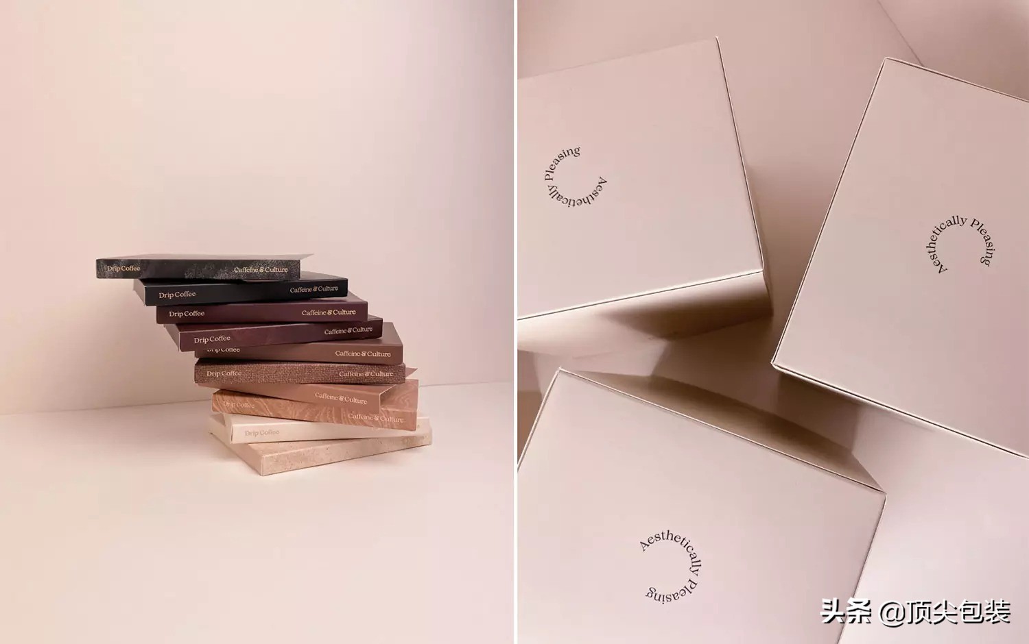 滴眼液包装盒设计,咖啡包装设计图解