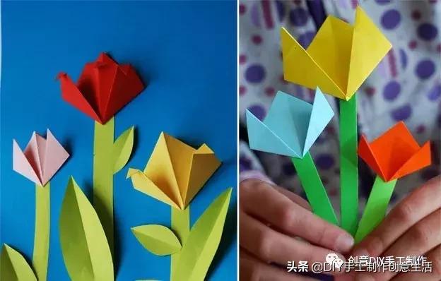 母亲节送妈妈的贺卡幼儿园制作,小红书折纸母亲节礼物贺卡