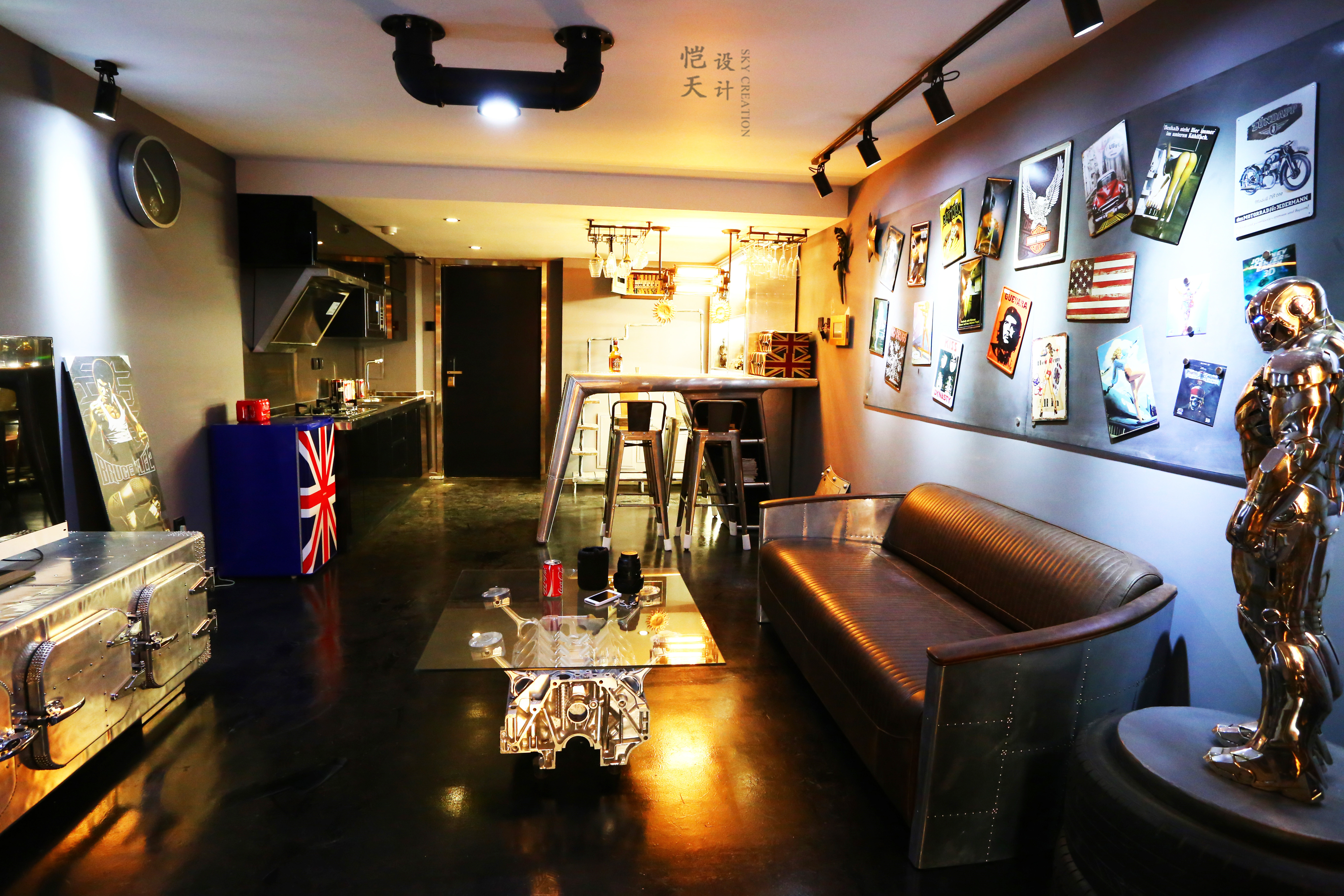 恺天设计中式复古风,恺天上海