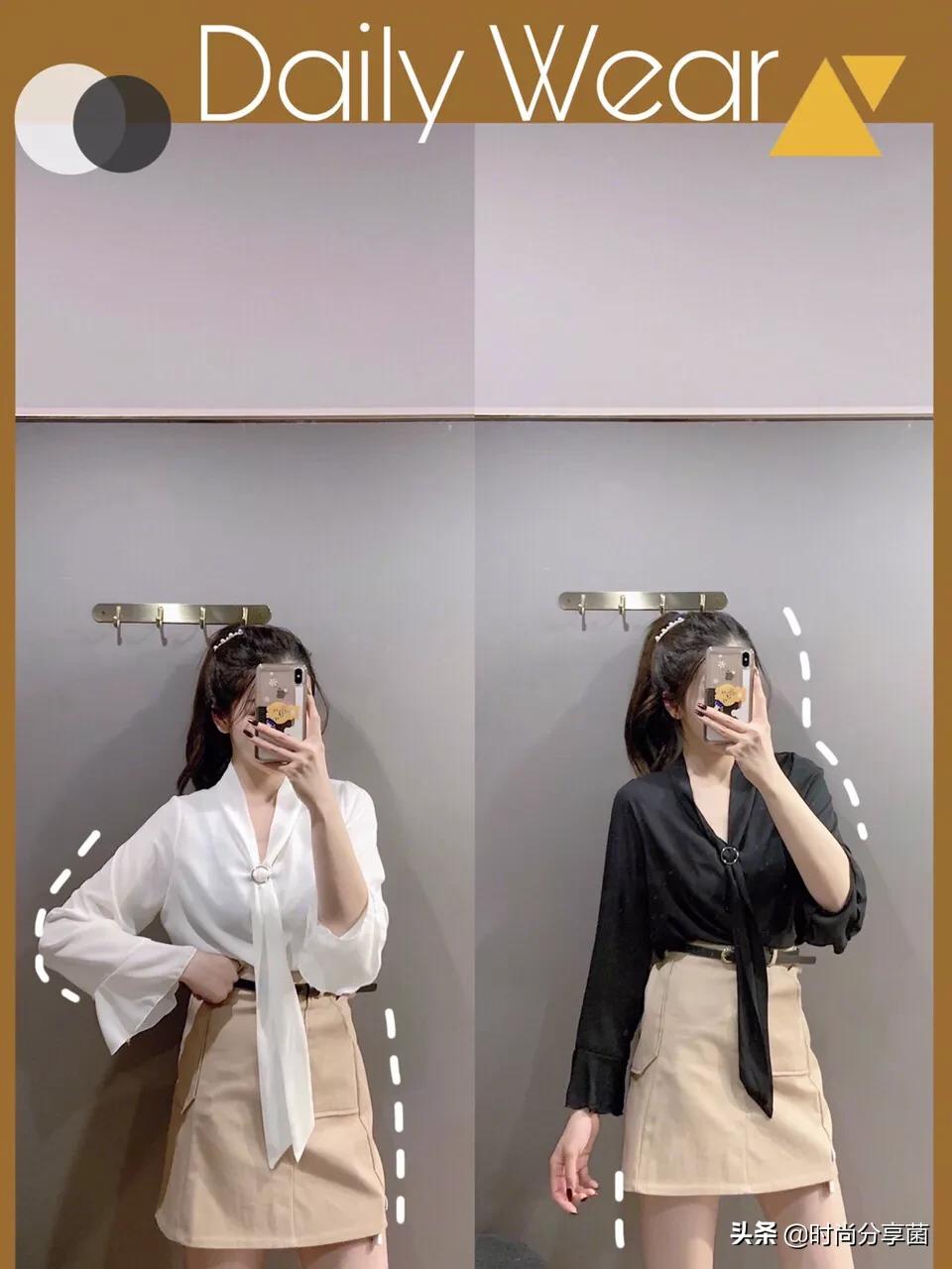 简简单单的一套搭配也很好看,18套简单又干净的搭配