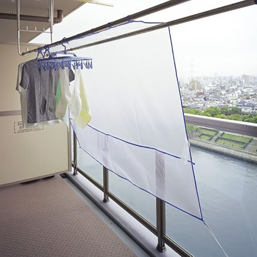 日式小型阳台晾衣,阳台晾衣简单又实用
