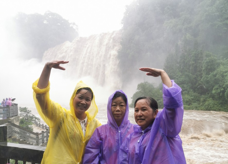 我的旅行回忆之贵州黄果树瀑布,初夏黄果树瀑布