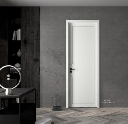 永佳无漆木门浅灰色,永佳无漆木门图片大全