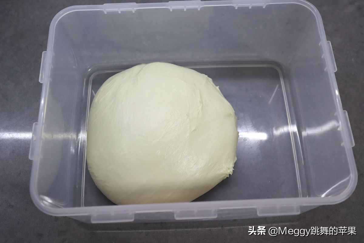 中种超柔软吐司,免揉中筋吐司隔夜冷藏发酵法