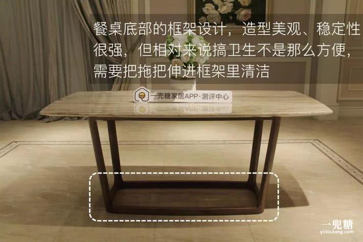 纯天然大理石餐桌黑白灰,大户型大理石餐桌推荐