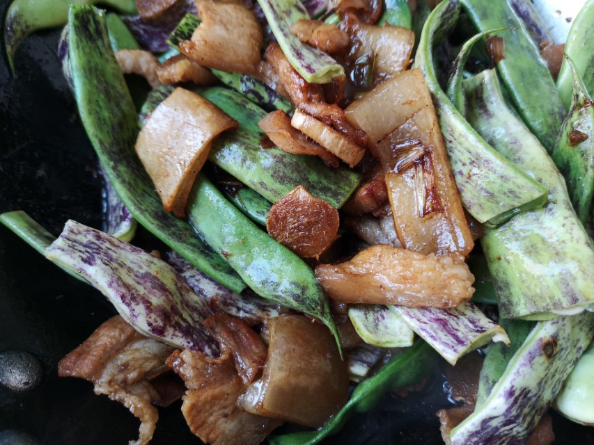 炖面豆的做法,家常炖面豆