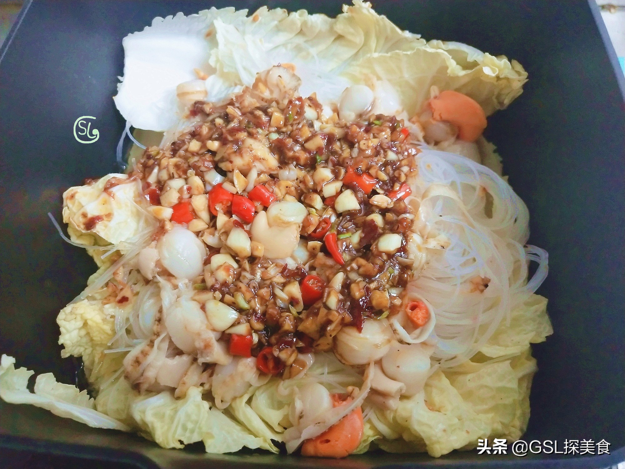 扇贝蒸粉丝的最简单做法,扇贝粉丝蒸着吃还是炒着吃