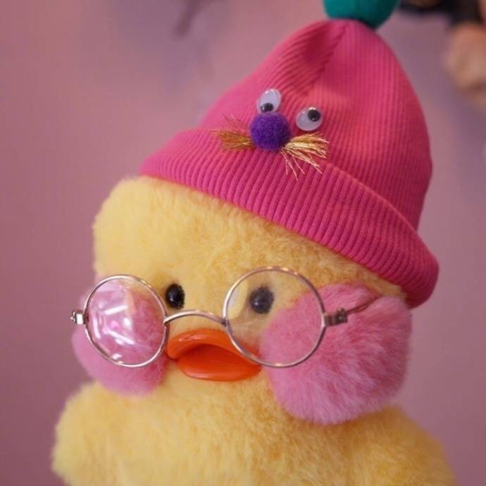 「玻尿酸鸭头像」敲可爱的玻尿酸小黄鸭来啦