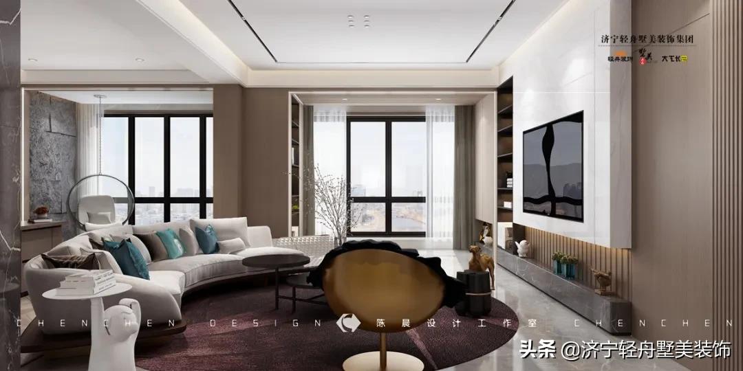 济宁绿地国际城装修设计方案,济宁绿地110平设计图