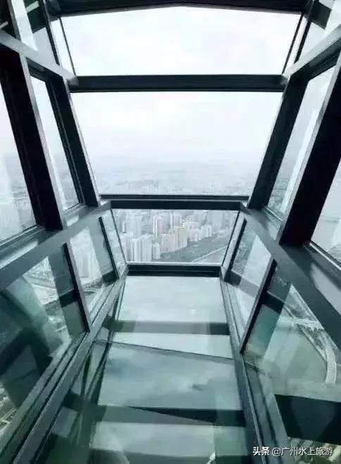 珠江夜游与广州塔合影,广州塔财富广场珠江夜游路线